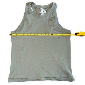 Athleta Renew Racerback High Neck Tank Vera Green Womens Size XL